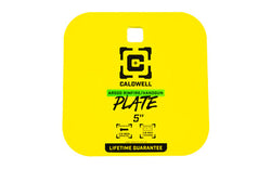 Caldwell AR500 Rimfire/Handgun Gong |  1/4" Steel Target |  5" Square |  Yellow
