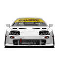 Bull Boost Vinyl Window Banner - Modern
