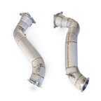 Catless Hi Flow Heat Shield Downpipes For McLaren 720s 4.0T