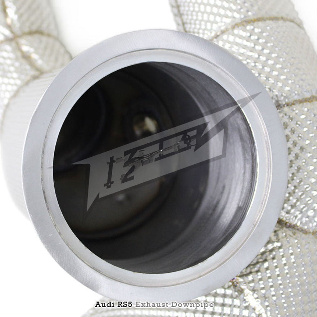 Catless High Flow 304 Stainless Exhaust Downpipe for Audi RS4 RS5 2.9T