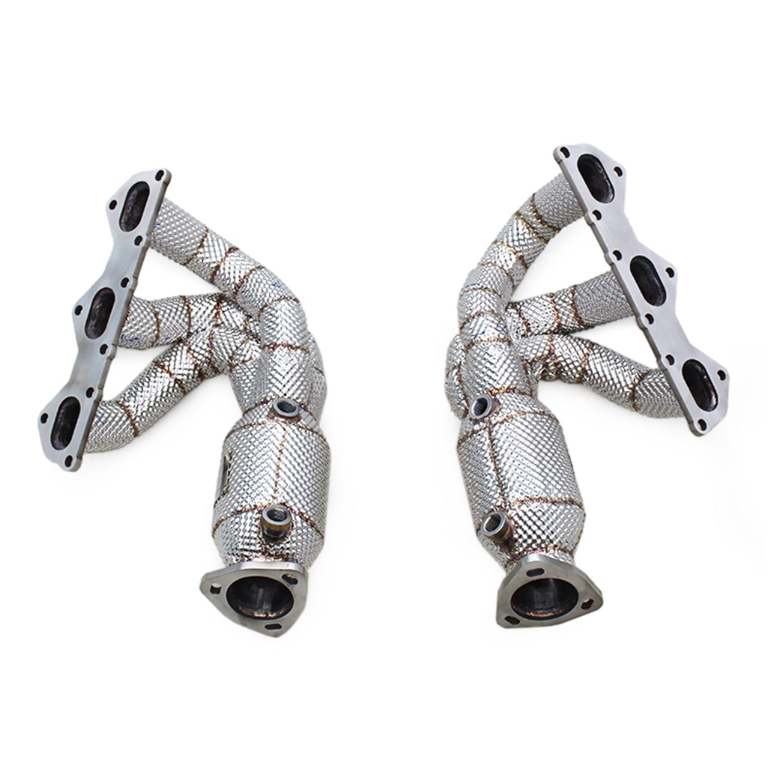 Catted Exhaust Manifold for Porsche Boxster Cayman 981 300 Cell