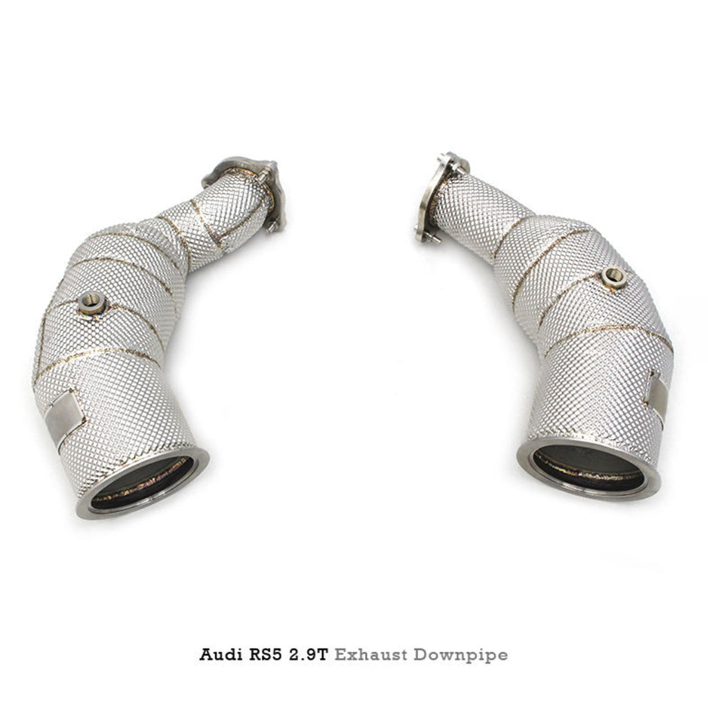 Catted High Flow 304 Stainless Exhaust Downpipe for Audi RS5 2.9T