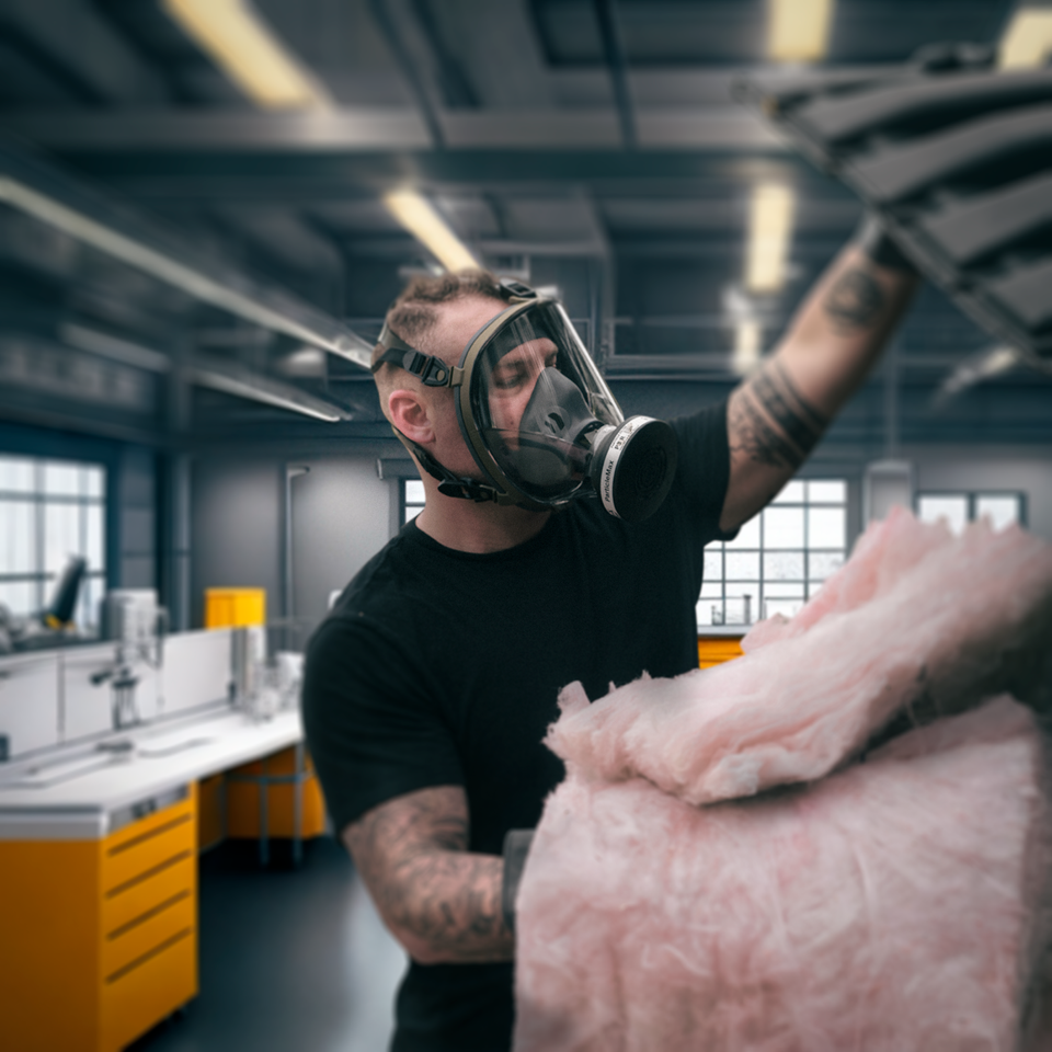 Mira Safety CM-I01 - Lightweight Full-Face Respirator