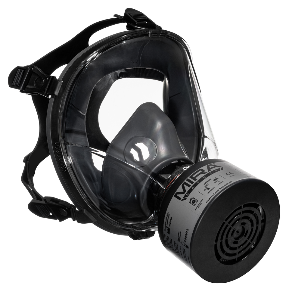 Mira Safety CM-I01 - Lightweight Full-Face Respirator