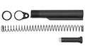 CMC Triggers Mil Spec Buffer Tube Kit -  Black -  6 Position Tube -  Spring -  Buffer -  Locking Ring & Nut -  AR-15