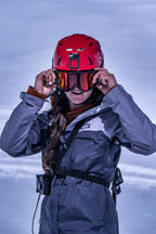 Team Wendy M-216 - w/ Princeton Tec Light & Superior Ventilation - Professional Ski Helmet