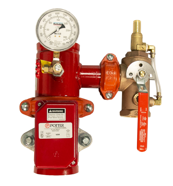 Reliable Fire Valves LP Assembled With Pressure Switches 3DDXFLPVR