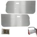 Race Aluminum Door Cards Panels For Honda Civic CRX 1987-91 Card US