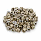 M3 Short Heat-Set Threaded Inserts for 3D Printing – Approx. 100-Pack