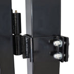 10'x4"x4" Gate Post with Brackets for Dual Swing Driveway Gates, Set of 2