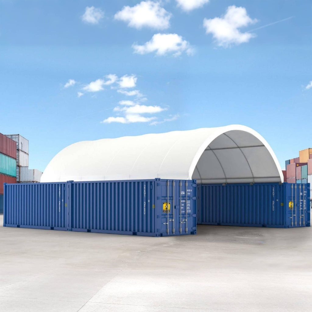 20'x40' Shipping Container Canopy Shelter