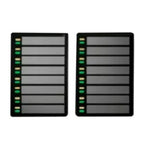 Kidde 16 Zone LED Annunciator with Custom Labels for Fire Protection Contractors