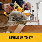 DEWALT DCS570P1 20V MAX* 7-1/4-Inch Cordless Circular Saw with Brake Kit