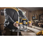 DEWALT DCW620B 20V MAX* XR® Brushless Cordless 2-1/4 Peak HP Plunge Router (Tool Only)