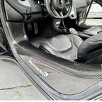 Dry Carbon Fiber Door Sill Covers for McLaren 540 570S 570GT 600LT