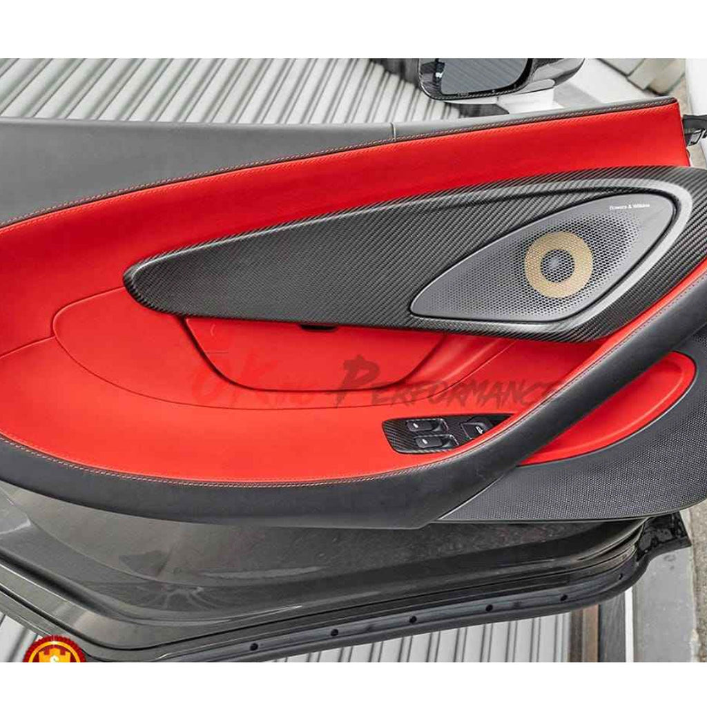 Dry Carbon Fiber Inner Door Trim Interior Kit for McLaren GT