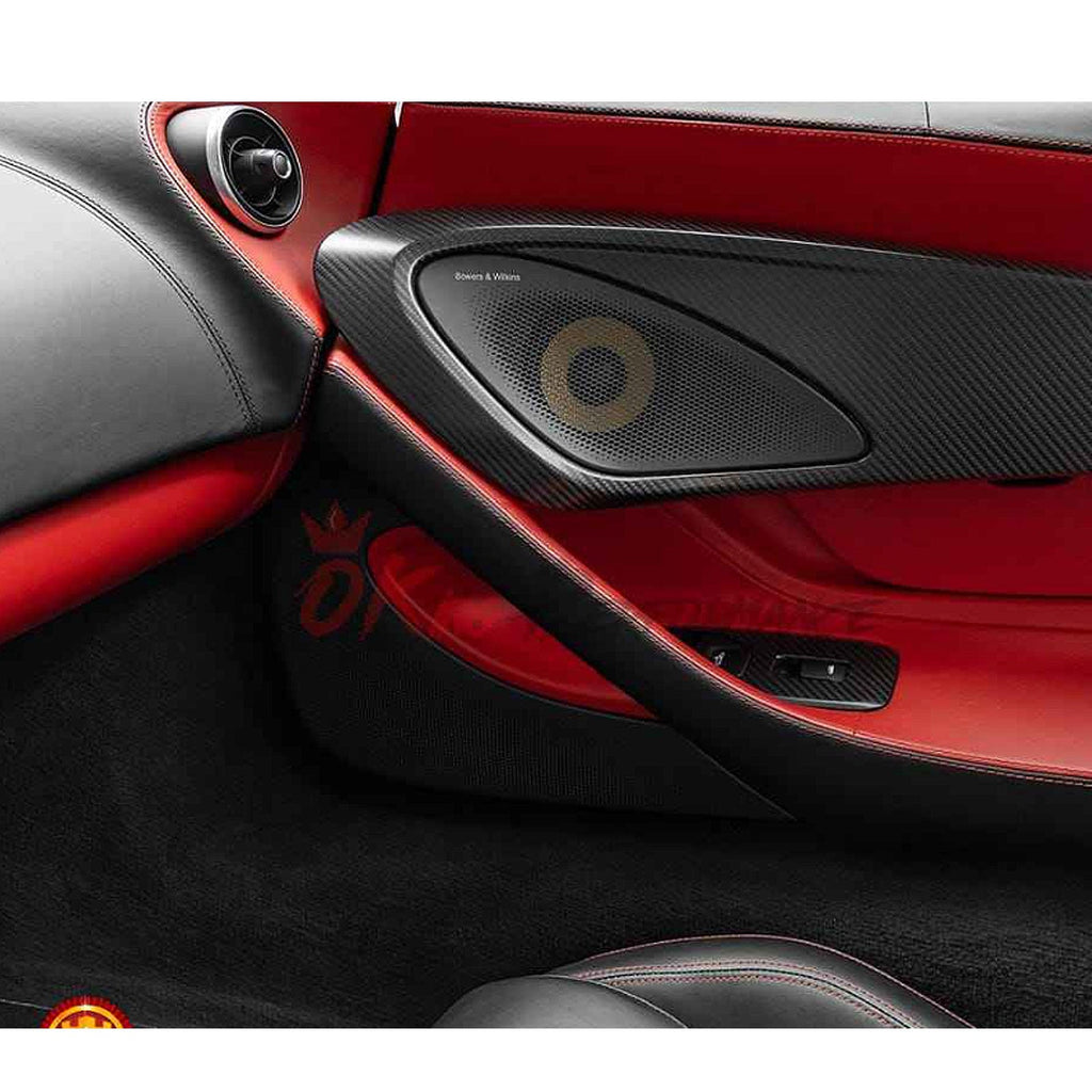 Dry Carbon Fiber Inner Door Trim Interior Kit for McLaren GT
