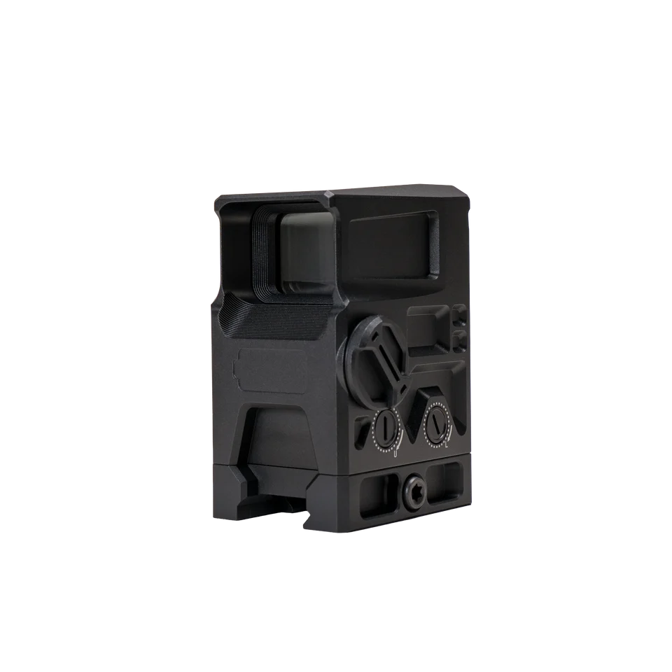 DOT EHS-1 L: Low-Pro Holographic Sight with 1 MOA Dot/65 MOA Circle - Waterproof & NV Ready