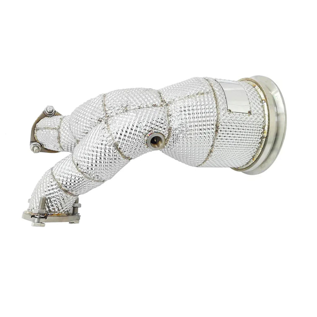 High Flow 304 Stainless Exhaust Downpipe for Audi SQ5 B9 3.0T