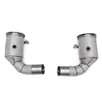 304 Catted Downpipe for Porsche Carrera Turbo S 992 992.1 992.2 GT3 RS GT3RS