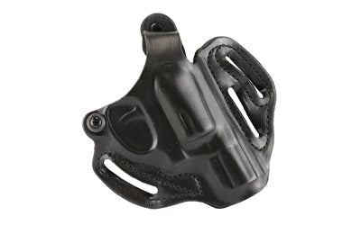 DeSantis Gunhide Thumb Break Scabbard Belt Holster |  Fits 2-2 1/4" S&W J-Frame |  2" Taurus 85 |  Right Hand |  Black Leather
