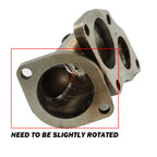 DSM Talon Eclipse o2 housing 90-99 1g 2g 4g63 Galant Stainless Steel Turbo SS