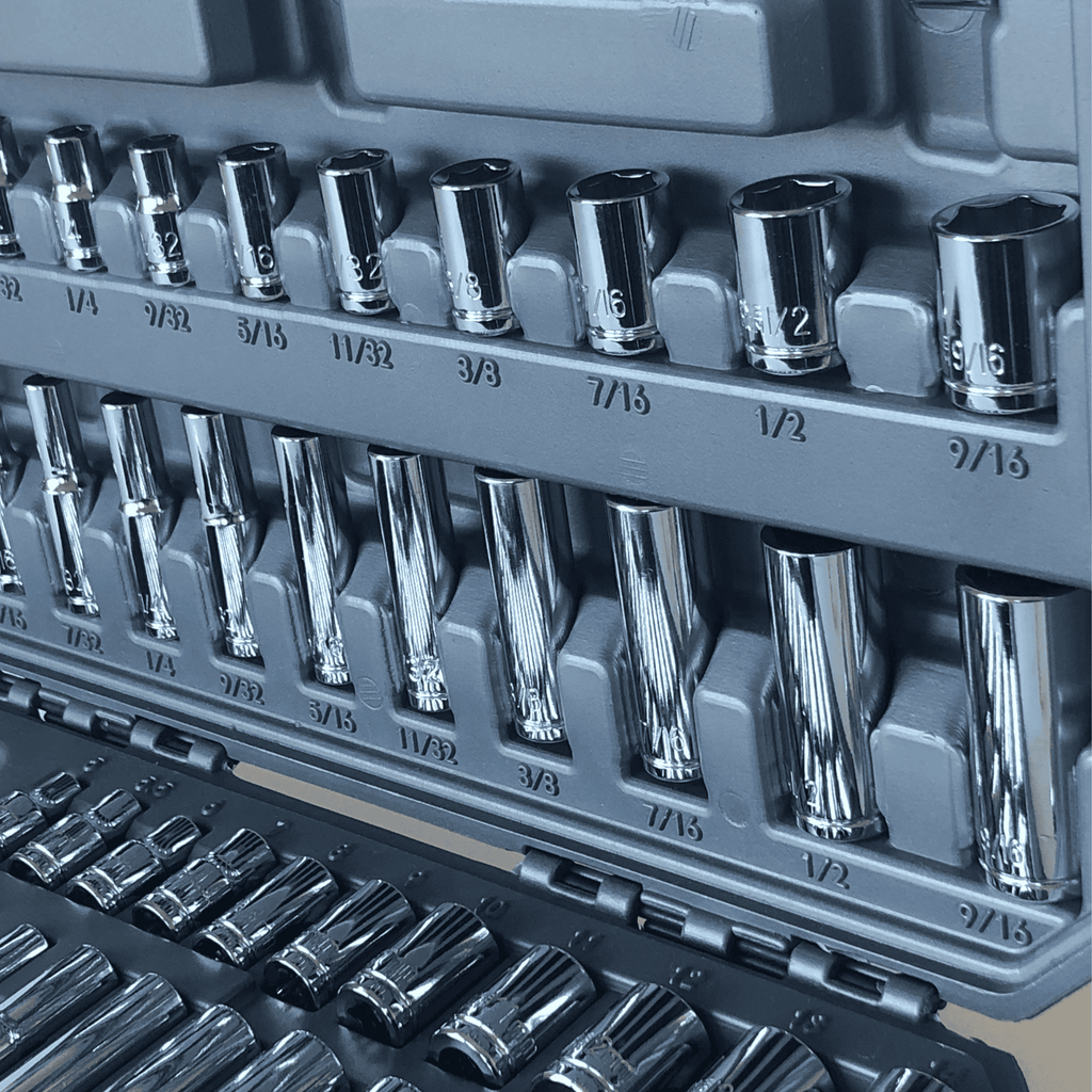 APOLLO TOOLS - DT0004-50 Piece ¼” Drive Socket Set