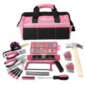 201 Piece Household Tool Kit in a Soft-Sided Tool Bag Pink - DT0020P