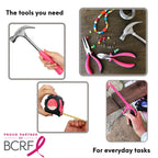 71 Piece Household Tool Kit Pink - DT0204P