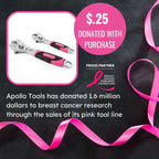 2 Adjustable Wrenches - Pink - DT5007P