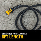 DEWALT 6 ft x 5/8" Fabric Hose DXMH3306