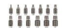 49-Piece Bolt and Screw Extractor Set with Drill Bits for Professional Auto Repair