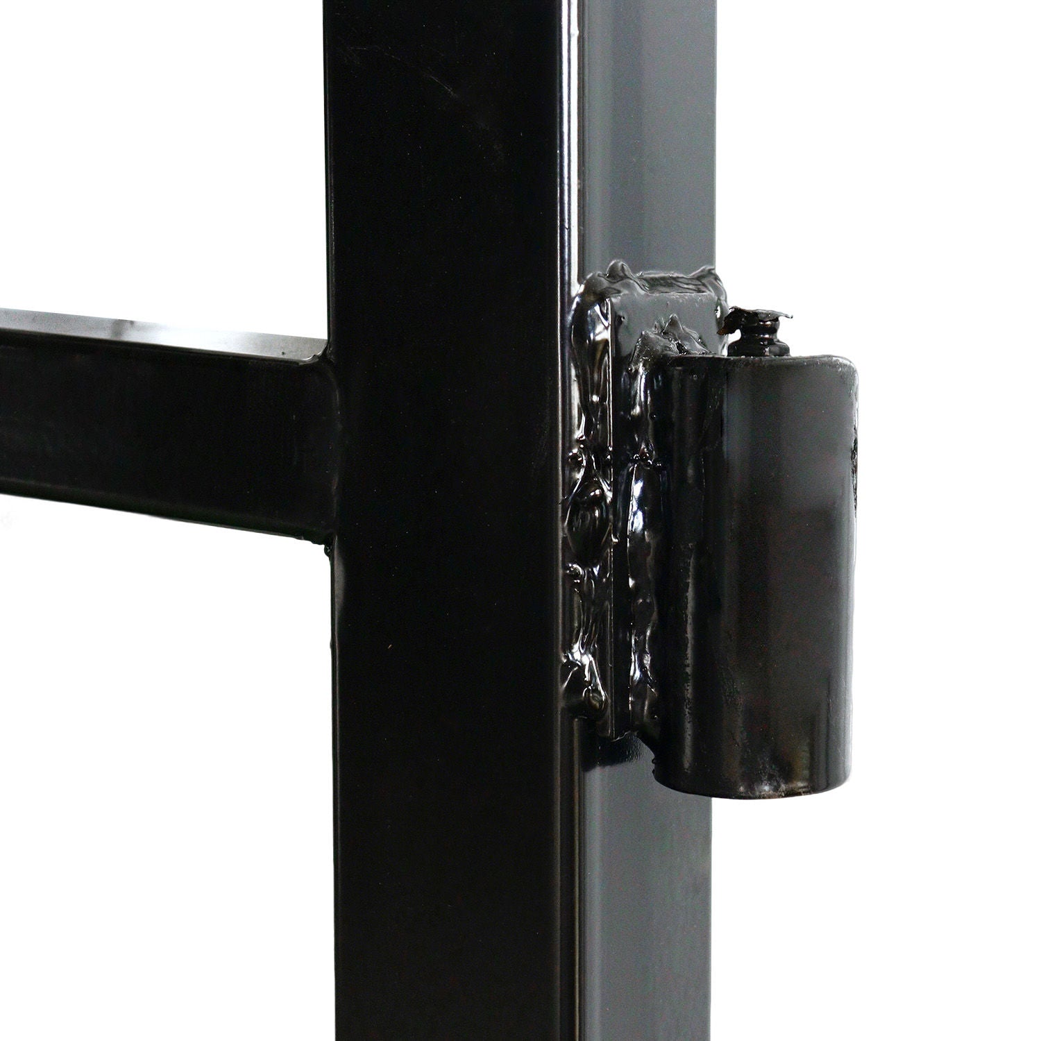 16x8 ft Steel Dual Swing Driveway Gate with Tree Pattern