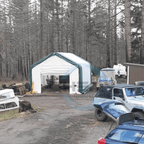 W20'xL33'xH16' Double Truss Storage Shelter