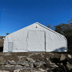 W70'xL120'xH28' Double Truss Storage Shelter