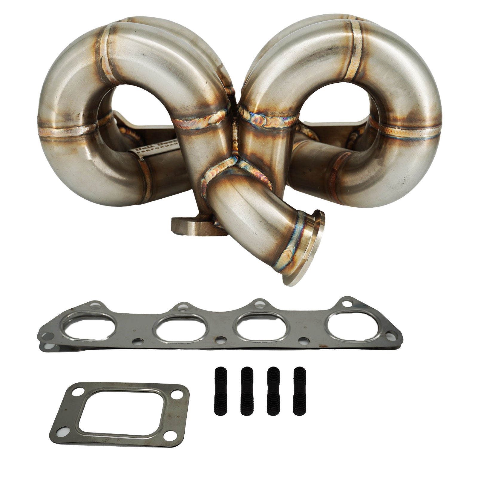 B Series AC PS Compatible T3 Turbo Manifold GSR B16 B18 B20 For Civic EG EK DC2