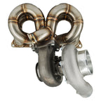B Series AC PS Compatible T3 .63 Turbo Manifold Kit GSR B16 B18 B20 For Civic EG EK DC2