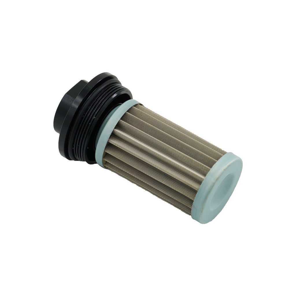 AN6 AN8 AN10 Inline Fuel Filter E85 Ethanol With 100 Micron Stainless Steel BLACK