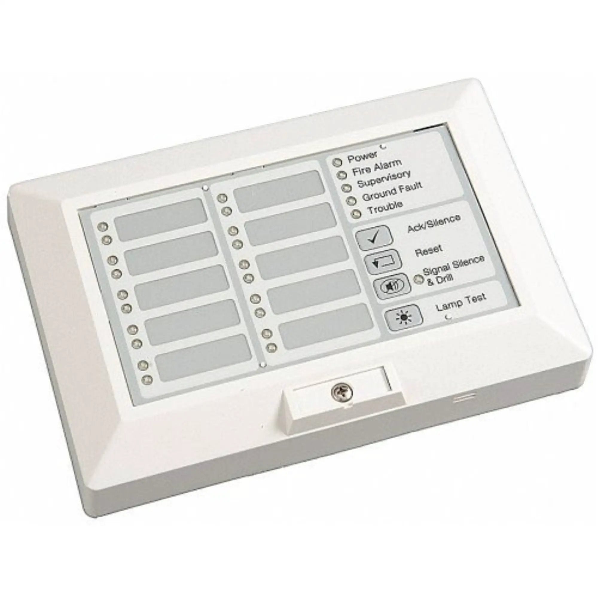 Kidde 10-Zone Remote Fire Annunciator with Status LEDs for Commercial Safety