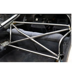 Polished Tubular Multipoint Crossbar X-Bar For Honda Civic EK9 EK4 EK3 1996-2000