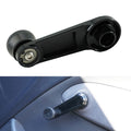 Silver Billet Window Crank Handle For Honda Acura Integra EK Del Sol K20 K24 B16 2PC