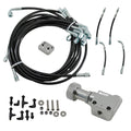 Interior Brake Line Tuck Kit Prop Valve for Honda Civic EK 96-00 Tucked Lines