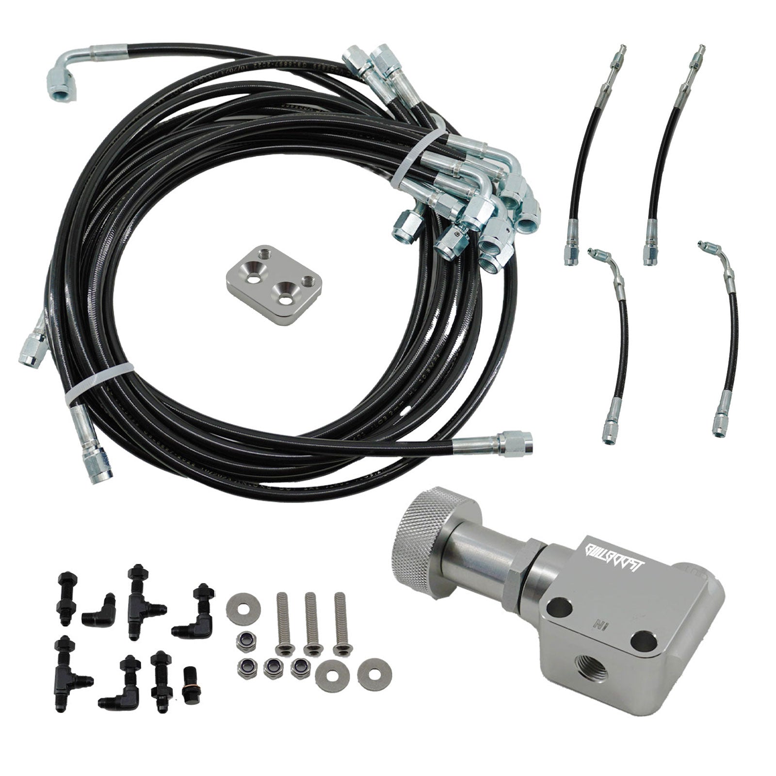 Civic EK Interior Brake Line Tuck Kit Prop Valve for Honda SI DX EX CX LX 96-00