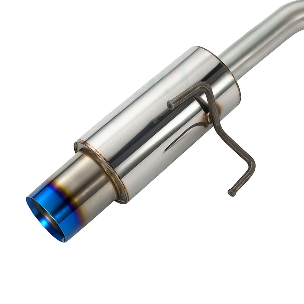 4.5” Stainless Steel Catback Exhaust Muffler For Honda Civic Hatch 76mm 92-95 EG