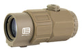 EOTECH G45 Magnifier -  5X Magnification -  QD Mount -  Switch-to-Side -  34mm -  Matte Finish -  Tan -  Includes Mount