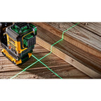 DEWALT DCLE34031B 20V 3 X 360 Line Laser - Green (Tool Only)