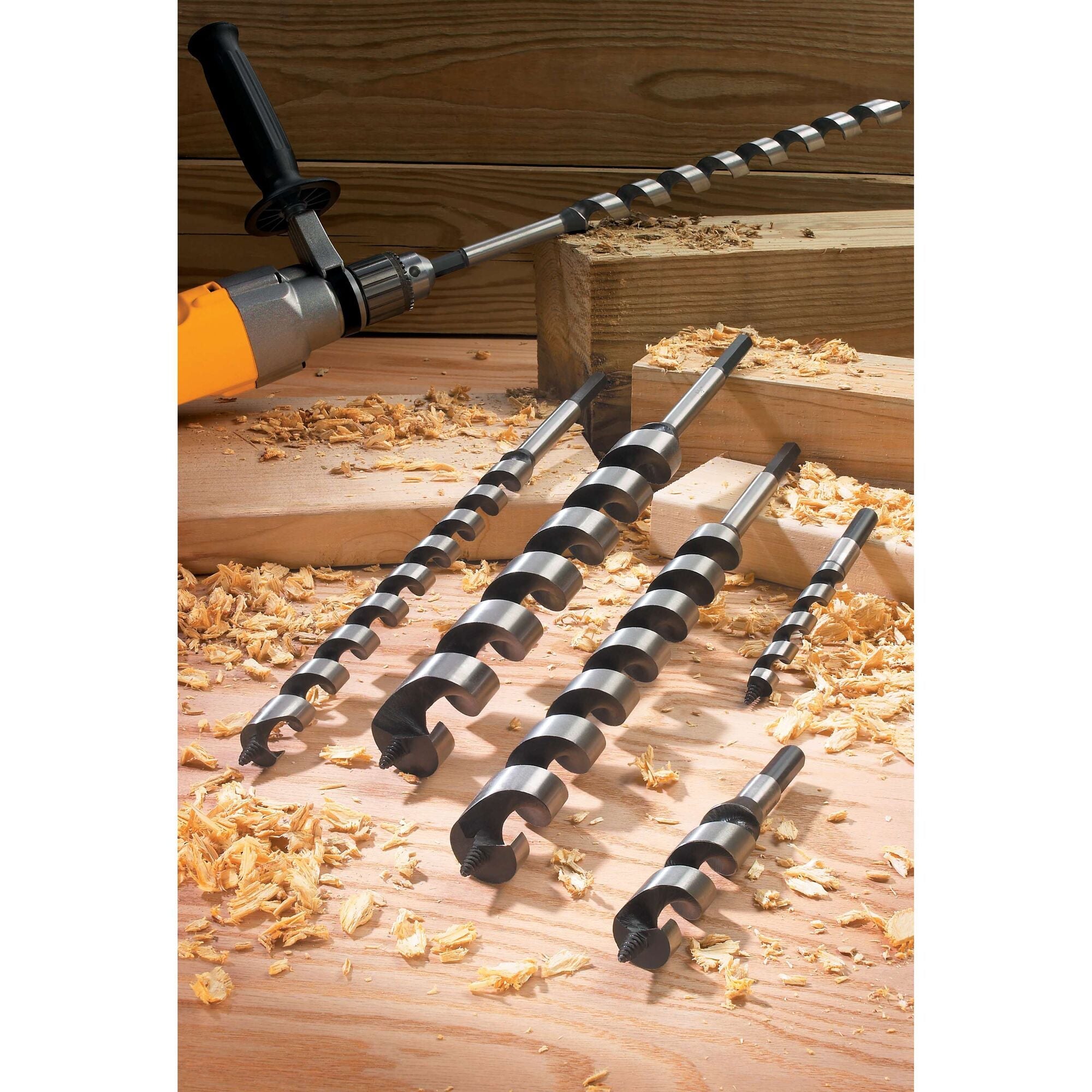DeWalt DW1675 Drill Bit, Ship Auger, 1-3/8 Inch X 6 Inch