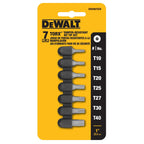DeWalt DW2067SCR 7 Pc. Security Torx Set