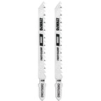 DeWalt DW3762H 4-Inch 10Tpi Laminate Down Cutting Hsc T-Shank Jig Saw Blade (5-Pack)