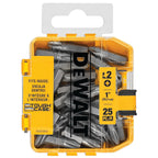 DeWalt DWAF2002B25 Screwdriver Set Phillips #2 1-Inch 25-Piece